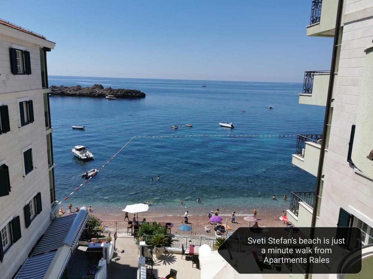 Apartments Rales Sveti Stefan Exterior foto